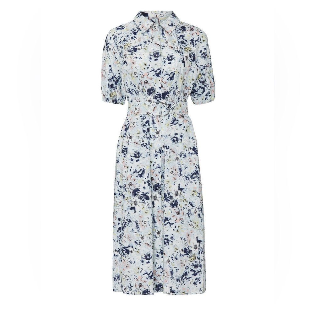 JASON WU Blurred Poplin midi shirt dress size 6